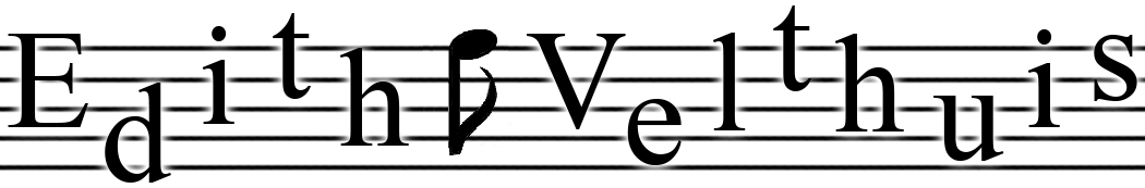 Pianoles Edith Velthuis